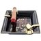 Dupont Aschenbecher Opus X designed by James Michael Black Porcelain de Limoges 
