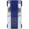 Premium 4er Jet Blau/Chrom 02