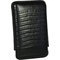 Martin Wess Premium Lederetui - Eidechse (Lizard) Black Demi Tasse (503-11)