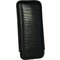 Martin Wess Premium Lederetui - Eidechse (Lizard) Black 3er Corona (593)