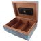 Zino graphic leaf Humidor blau offen