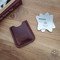 Les Fines Lames Cigar Stand Chrom mit Lederetui (hellbraun - tan) Stimmungsbild
