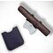 Les Fines Lames Cigar Stand Chrom mit Lederetui (burgund)