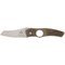 Les Fines Lames Zigarrenmesser Knife OD Green Canvas Edition offen