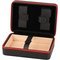 Classic Reisehumidor schwarz rot (560010) offen