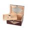 Classic Humidor Collection Kirschbaumoptik matt offen Detailbild