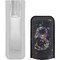 S.T. Dupont Zigarrenetui Metall 2er Dragon schwarz chrome (183277) offen