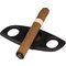 Passatore Cutter mit Ablage schwarz rubber finish Detailbild