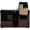 UCE Unique Cigar Equipment Etui aus 100% Kamel-Leder braun Scherenedition offen Detailbild