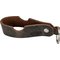 Leder mit Cigarworld Logo braun Draufsicht