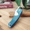 Les Fines Lames Le Petit Zigarrenmesser composite micarta blue Stimmungsbild 3