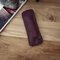 Les Fines Lames Le Petit Zigarrenmesser Lederetui natural burgundy Stimmungbild