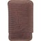 Martin Wess Premium Lederetui - Eidechse (Lizard) Brown Demi Tasse (503-11)