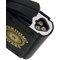 Perdomo Feuerzeug Black Rubber Finish Flamme