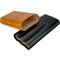 Partagas Zigarrenetui 3er orange schwarz Classic (6397850) offen