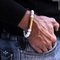 Les Fines Lames Punch Bracelets Solo Brass Magnesite Größe L Detailbild 3