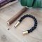 Les Fines Lames Punch Bracelets Solo Brass Onyx Größe S Detailbild 2
