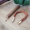 Les Fines Lames Punch Bracelets Solo Brass Red Jasper Größe S Detailbild 2