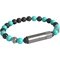Les Fines Lames Punch Bracelets Turquoise Skull -Elastic_01