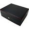 VegaFina Humidor schwarz Leder
