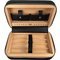 VegaFina Humidor Reisehumidor Leder offen