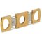 Elie Bleu Cutter Stainless Steel Golden Polished / Satin (EBC1006) offen