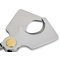 Stainless EBC-3 Gold Button & Edged Handles Detailbild