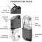 Dissim Sport 1er Jetflame transparent Detailbild 2