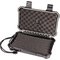 Cigar Case Acryl scwarz für 5 Zigarren (560803) offen