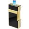 Lack schwarz / gold (025002) Flamme