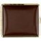 Classic Zigarilloetui 18er Soft Leder weinrot Rahmen vergoldet (605604)