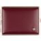 vom Hofe Manufaktur Zigarilloetui 18er Soft-Leder rot Rahmen nickel (612942)