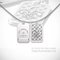 Les Fines Lames Le Tag (Cutter mit Kette) Fleur de Lys Silber (17186)_02