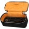 Classic Alcantara schwarz, Innenfutter orange