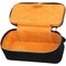 Classic Alcantara schwarz, Innenfutter orange