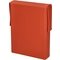 Nappa orange, Futter hellblau