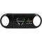 schwarz, V-Cut mit Logo 01