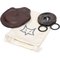 black PVD blade  Schere und Etui