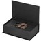 Titanium Bronze cover, Walnut insert Schachtel