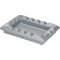 Mesa rectangular Silver 03