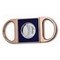 Davidoff Doppelklingen Cutter Lack Blau & Rotgold (25732)