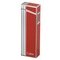 Colibri Alias Damenfeuerzeug Rot Silber (293434)
