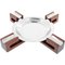 Guy Janot Ascher Holz 4er Cigarrenascher Elite Bubinga (7235)