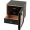 Classic Humidorschrank schwarz (562312) offen Detailbild