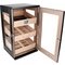 Humidorschrank schwarz matt, Glastüre (564213) offen