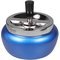 Classic Zigarrenascher Drehascher chrom blaumetallic (502602)