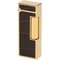 Alligator gold plated brown front 1