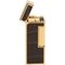 Alligator gold plated brown offen frontal