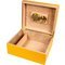 Classic Zigarrenhumidor "Che" gelb matt (562016) offen