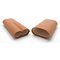Martin Wess Premium Lederetui - Vachetta Natur 2er Robusto Vachetta (590) offen